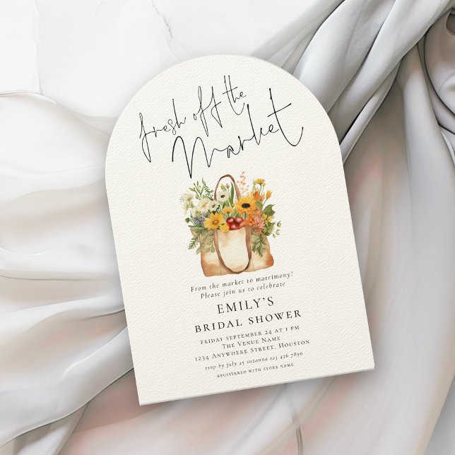 Convite Arco de Casamento de Girassóis Fresh off the Marke (Criador carregado)