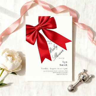 Convite Arco de coquete rosa elegante