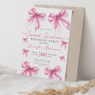 Convite Arco de Coração Rosa Bege Natalino Sweet 16 Aniver