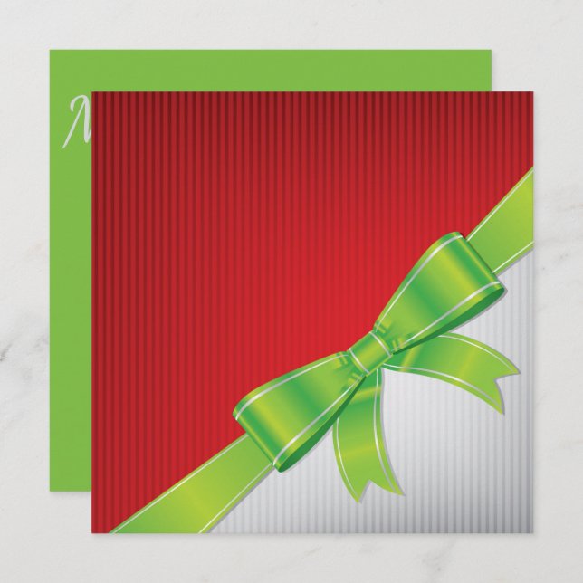 Convite Arco de Natal (Frente/Verso)