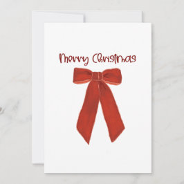 Convite Arco de Natal Vermelho com Texto Feliz Natal