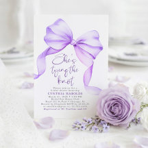 Arco de Roxo Suave Ela Está Se Casando Chá de Noiv
