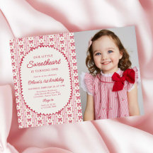 Arco de Valentina Queridinha Aniversário de 1 Ano 