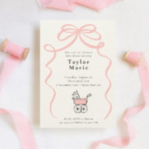 Arco e Carruagem de bebê | Chá de fraldas