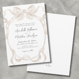 Convite Arco Elegante Casamento Caprichoso
