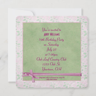 Convite Arco festa de aniversário