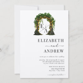 Convite Arco Floral | Casamento de árvores