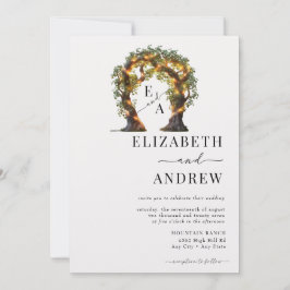 Convite Arco Floral | Casamento de árvores