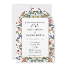 Arco Floral Personalizado Elegante para Aniversári