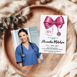 Convite Arco Fotográfico Estetoscópio Enfermando Formando 