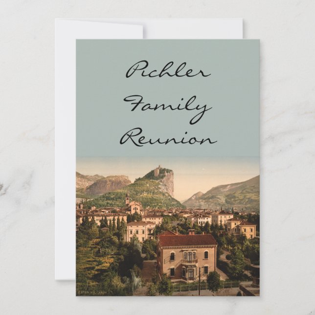 Convite Arco III, Trentino-Alto Adige, Itália (Frente)