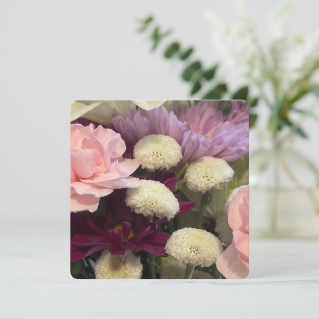 Convite Arco-íris  (Em pé/Frente)