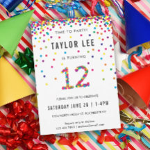 Arco-Íris, Festa de aniversário de 12 anos, aniver