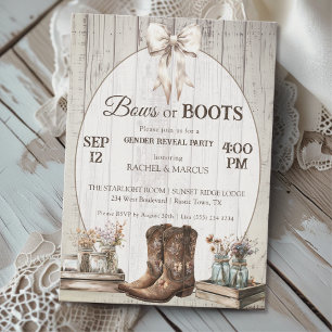 Convite Arco ou Boots Russo Boho Sexo