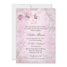 Arco Pérola Rosa Sagrada Comunhão ou Batismo