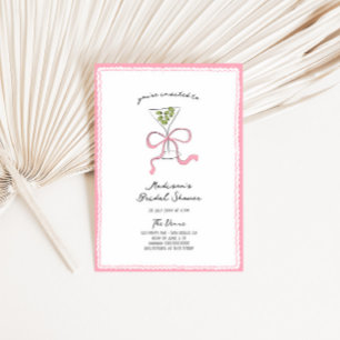 Convite Arco Quirky Martini Chá de panela Desenhado