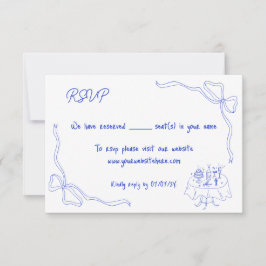 Convite Arco Retroativo Contemporâneo Desenhado à Mão Únic