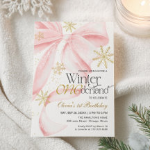 Arco Rosa de Inverno Onederland 1º Aniversário