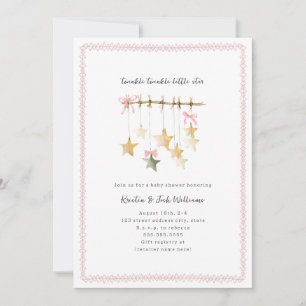 Convite Arco Twinkle Little Star Boho