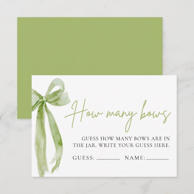 Convite Arco Verde Adivinha Quantos Arcos Jogam (Frente/Verso)