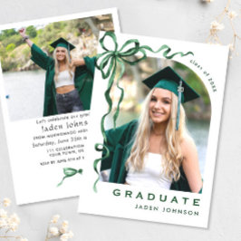 Convite Arco Verde Trendy Friso 2 Festa de formatura FOTO