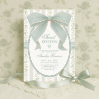 Arco Verde Vintage Sage Doce 16 Aniversário Floral