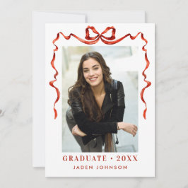 Convite Arco Vermelho Trendy Friso 2 Festa de formatura FO