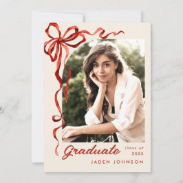 Convite Arco Vermelho Trendy Friso 5 Festa de formatura FO
