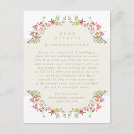 Convite Arcos florais românticos Detalhes do casamento dig