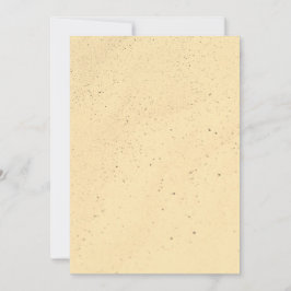 Convite Areia de Banana Amarela