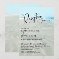 Areia Ondulada Recepção de Casamento na Praia com