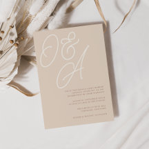 Areia | Script Watermark Monograma Wedding