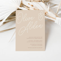 Areia | Script Watermark Wedding