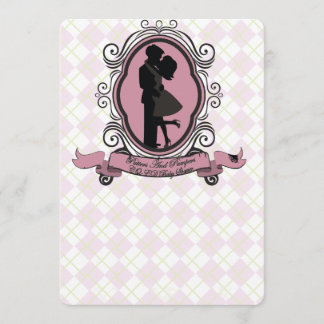 Convite Argyl Baby Shower Invoca Tema De Golfe