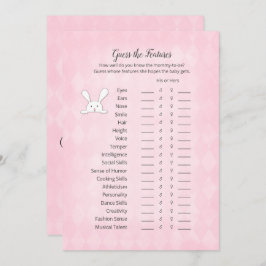 Convite Argyle Rosa Branco Adivinha O Jogo Dos Recursos