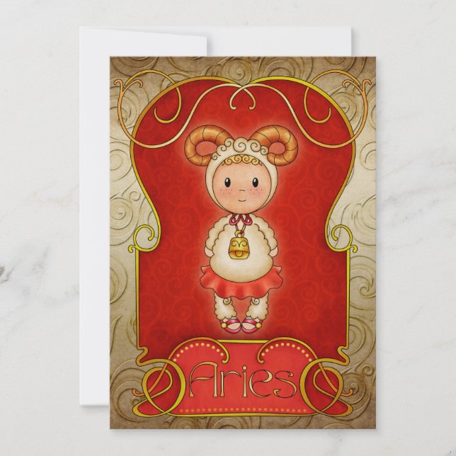 Convite Aries Birthday 2 - SRF (Frente)