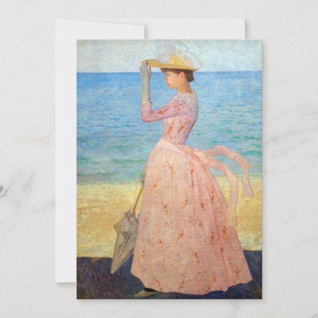 Convite Aristide Maillol - Mulher com Parasol (Frente)