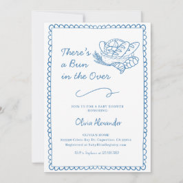 Convite Arma no Chá de fraldas Forno