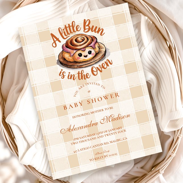 Convite Arma no Chá de fraldas Forno (Criador carregado)