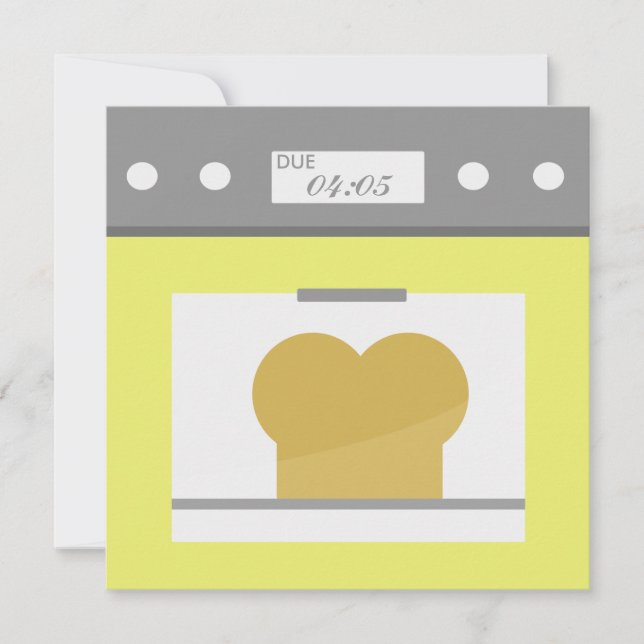 Convite Arma no forno (Frente)