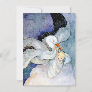 Convite Armazenamento e Bebê personalizáveis