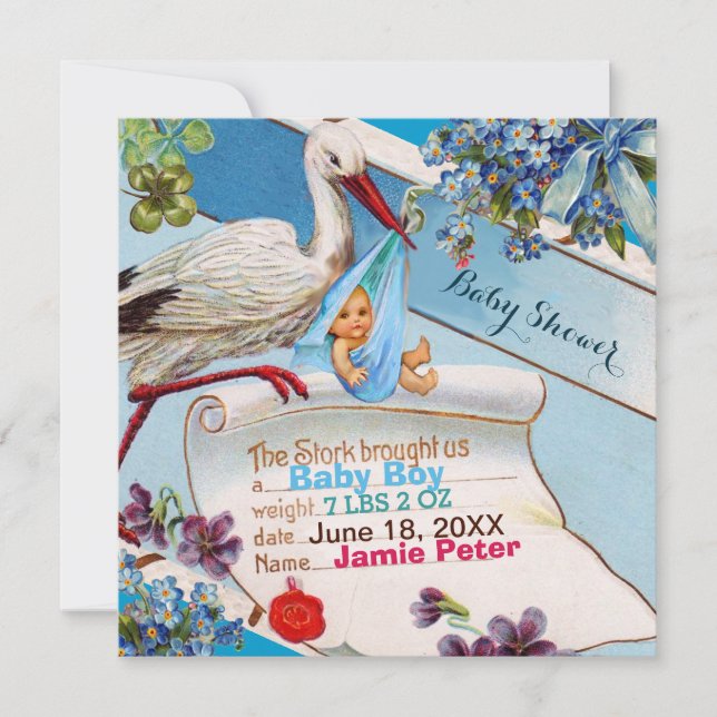 CONVITE ARMAZENAMENTO,FLORES ESTATUTOS DE NASCIMENTO DO CH (Frente)