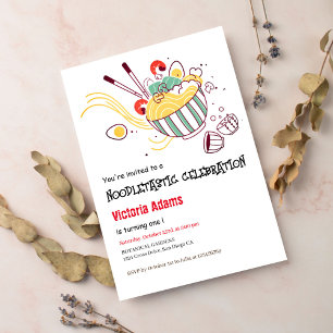 Convite Aromas de Ovos Picados à Mão Ramen CHURRASCO Anive