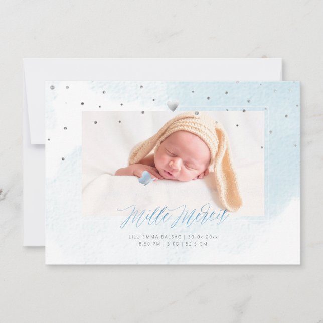 Convite Arquivo de Emergência de Aquarelle Confettis Remer (Frente)