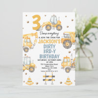 Arranjo Amarelo Moderno Sujo 3º Aniversário