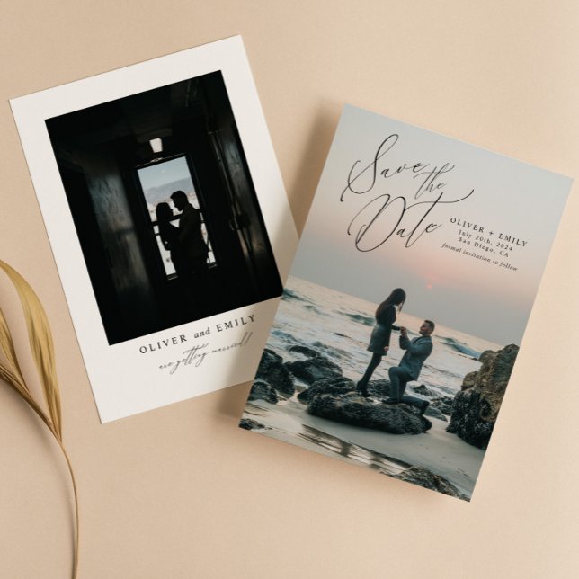 Convite Arranjo da Tipografia de Script Moderno Salva a Da (Criador carregado)