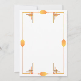 Convite Art Deco