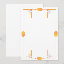 Convite Art Deco