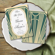 Art Deco Art Nouveau Listrado Tom Dourado Moderno