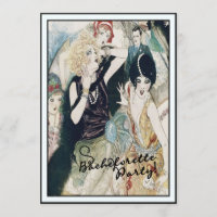 Art deco nupcial do vintage do desordem da festa